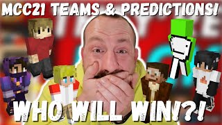 MCC21 WHO WILL WIN!?! MCC 21 All Teams Announced + Predictions (REACTION!) All Things MCC