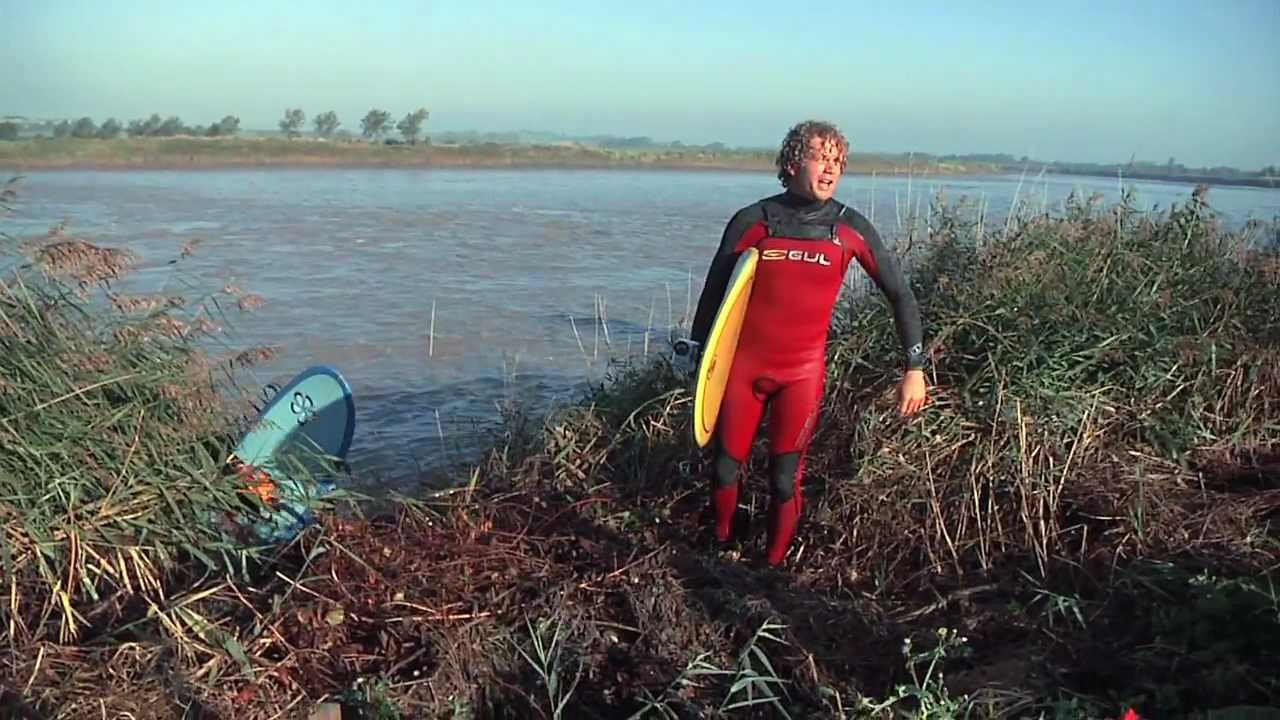 Scrambling out of the Severn Bore - The Endless Winter