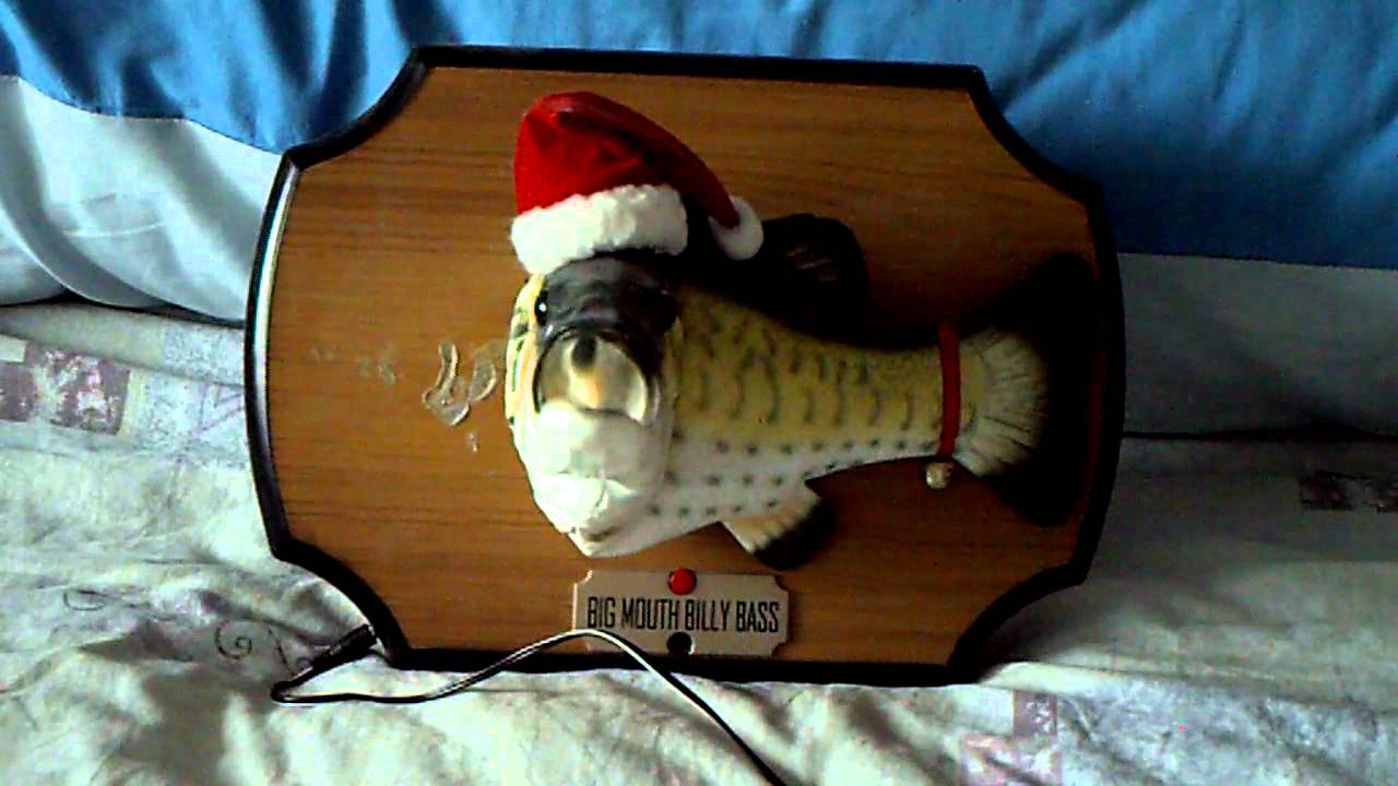 Big Mouth Billy Bass Christmas Edition - YouTube