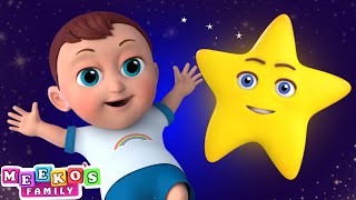 Twinkle Twinkle Little Star 😻🌟 | Lullaby Song | Baby Sleep Music - Meeko&#39;s Family