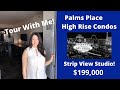 Palms Place Condos For Sale | 615 SF | $199K | Must See Strip Views! Take a Tour w/ Lauren Stark!