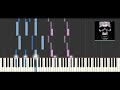 Mr Incredible becoming uncanny part 2 (piano tutorial)
