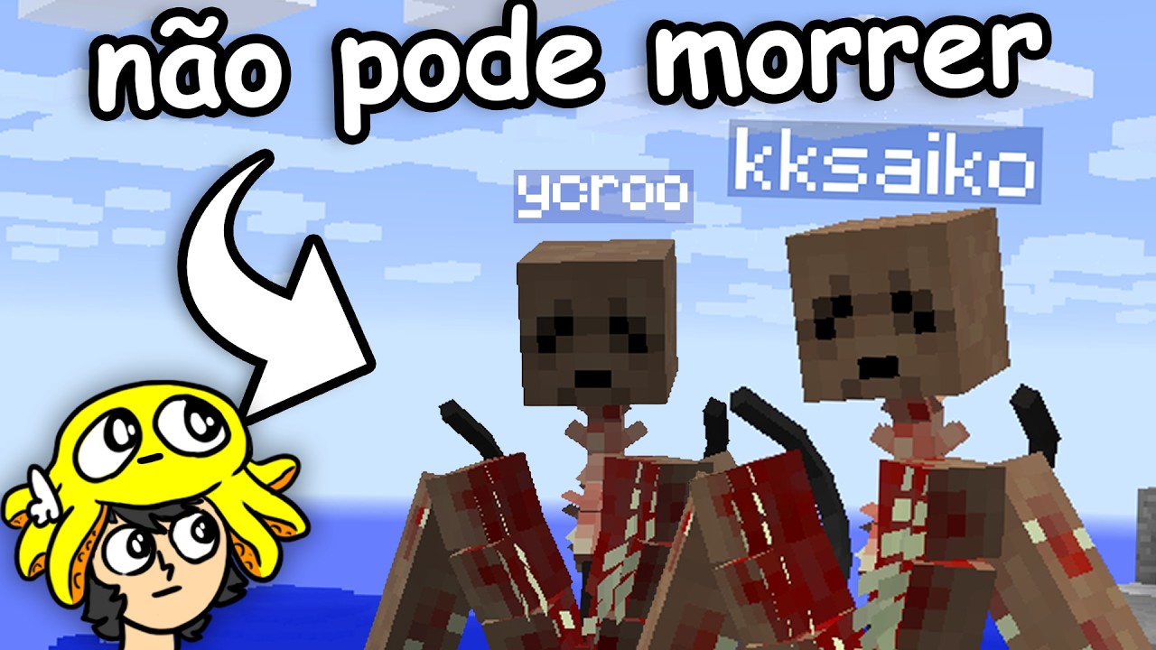minecraft só que infestado de parasitas