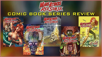 Mars Attacks Red Sonja - Comic Book Series Crossover Review