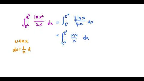 U-Substitution: Definite Integral with Natural Log