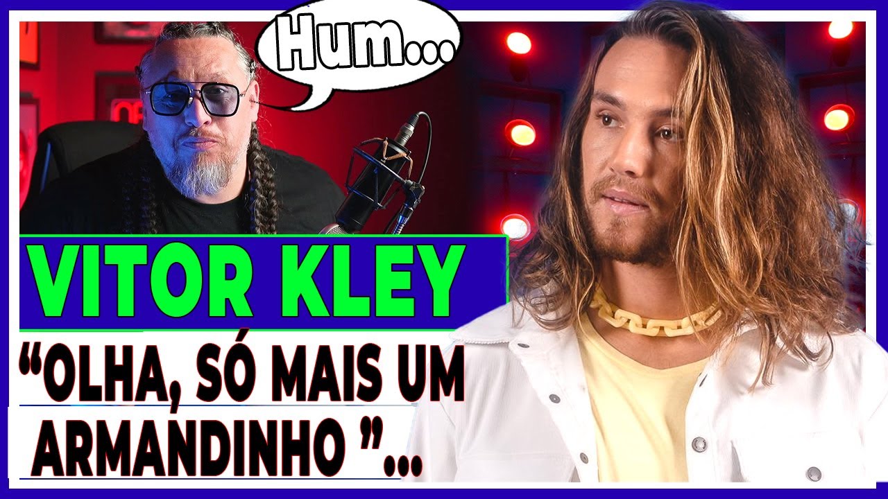 VITOR KLEY by LEANDRO VOZ - VOCÊ PODE PENSAR ISSO DELE...(Análise Vocal)