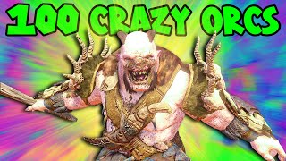MAKING 100 DERANGED ORCS 🔥Shadow of War Gameplay 👑 Episode 3