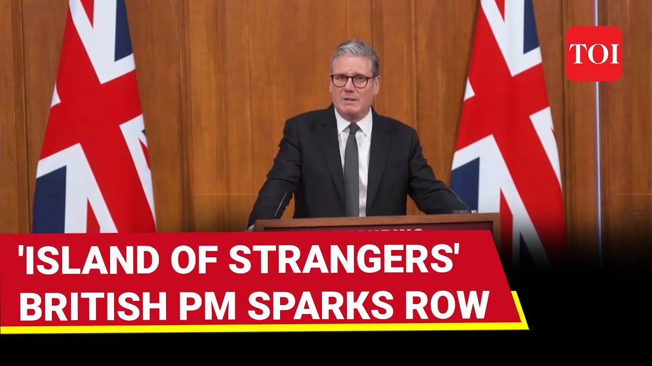 British PM Starmer Under Fire For 'Island Of Strangers' Remark In Migration Curbs Announcement