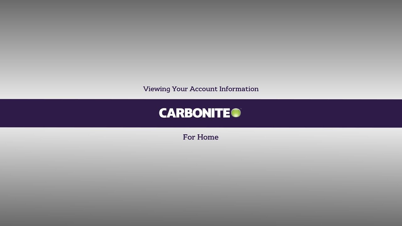 carbonite safe login carbonite safe login