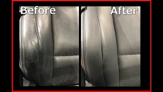 Repair scratched leather seats.