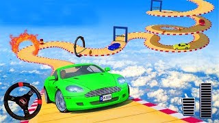 पागल कार ड्राइविंग गेम - रैंप कार स्टंट फ्री: एक्सट्रीम सिटी जीटी कार रेसिंग - एंड्रॉइड गेमप्ले screenshot 4