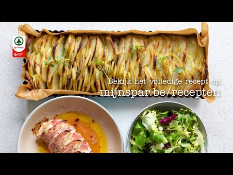 Video: Krokante Kiprolletjes Met Aardappelsalade En Gebakken Tomaten