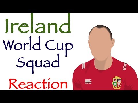 IRELAND | World Cup 2019 Squad | REACTION | OUT OF TONER!