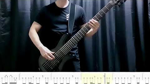 Metallica - Sad But True - Bass Cover with Tabs in Video