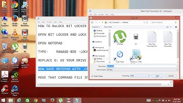 How to re-lock drive easily with bitlocker without restarting PC