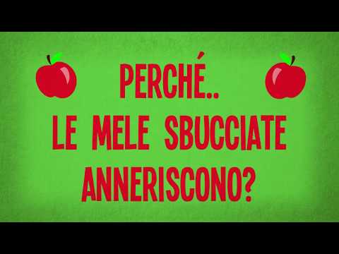 Video: Perché La Mela Si Scurisce?