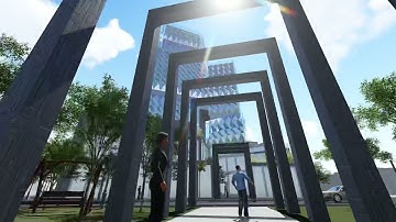 Blurring Boundaries | Innovation Valley - UNIDO Regional Hub | Architectural Animation
