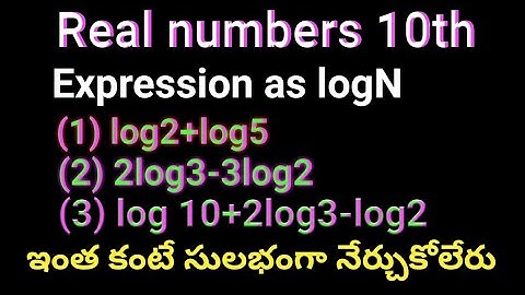 | 10th class | Real numbers | Exercise 1.5 |