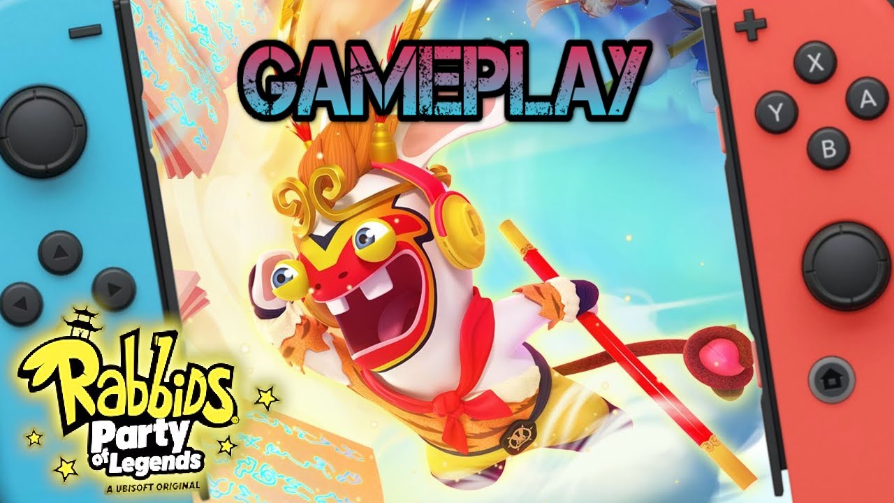 Rabbids: Party of Legends | Nintendo Switch Gameplay - YouTube | Nintendo-Switch-Spiele