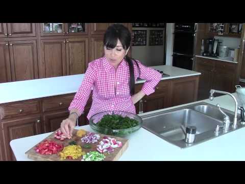 How To Make Maged Rainbow Kale Salad And Why Cooking Matters Tasty-11-08-2015