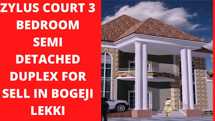 ZYLUS COURT 3 BEDROOM SEMI DETACHED DUPLEX  FOR SELL IN BOGEJI LEKKI