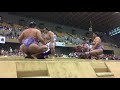 大相撲所沢巡業　2018年　横綱稀勢の里土俵入り