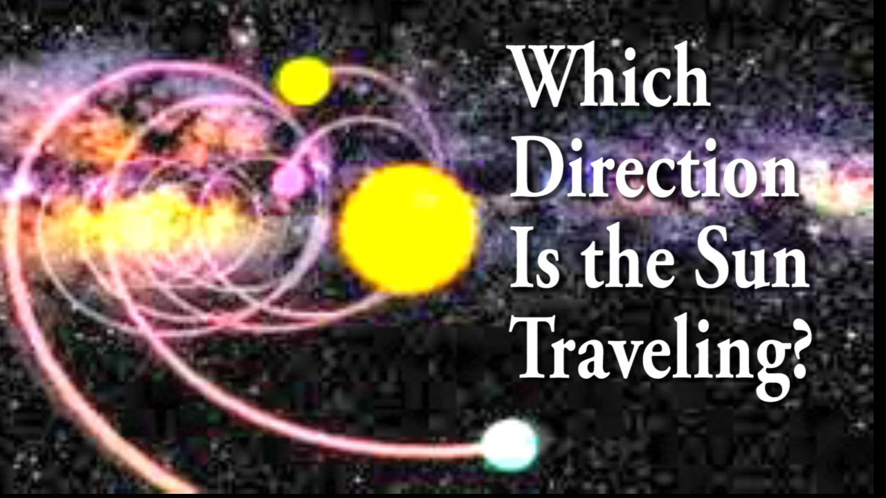Which direction is the Sun traveling? - YouTube