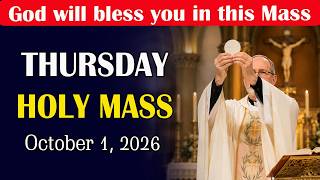 Catholic Mass Today | Daily TV Mass, Thursday October 1, 2026