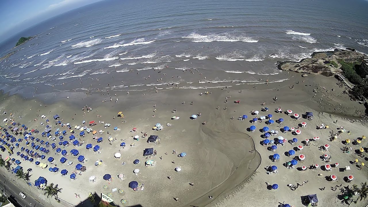 Praia dos sonhos Itanhaém SP - ao vivo