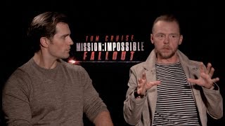 Henry Cavill and Simon Pegg say Tom Cruise is like a Mother on set