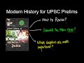 Master modern history for upsc using this approach