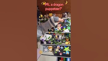 a dragon puppeteer✨️ // #paperdragons #art