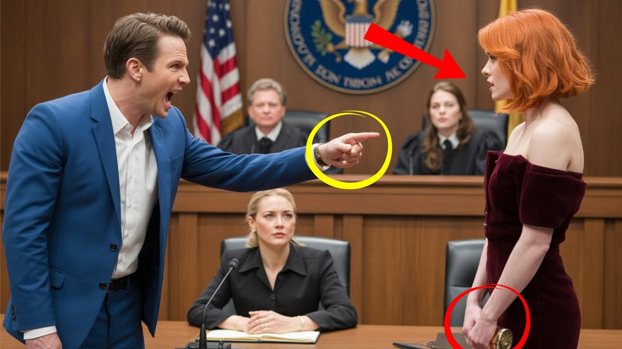 Er lachte, als seine Frau allein den Gerichtssaal betrat — bis der Richter ihren Namen rief …