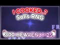 My first global   300 heavenly potion 2s in glitch biome sols rng