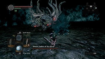 Manus, Father of the Abyss SL1 NG+6 No Roll/Block/Parry/Rings/Pyromancy