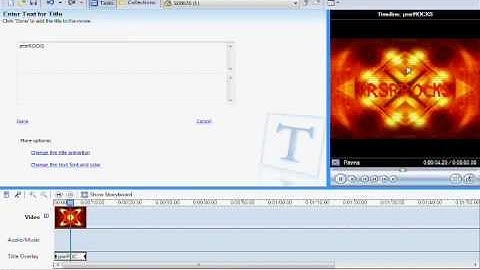 How to make a professional youtube intro With windows movie maker 2.6