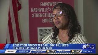 Education advocates call Gov. Bill Lee's teacher pay raise promising