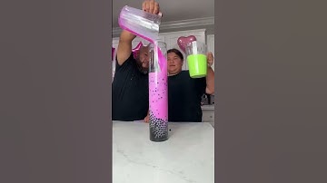 Thumbnail of We made the worlds largest Boba tea! 💕💚￼