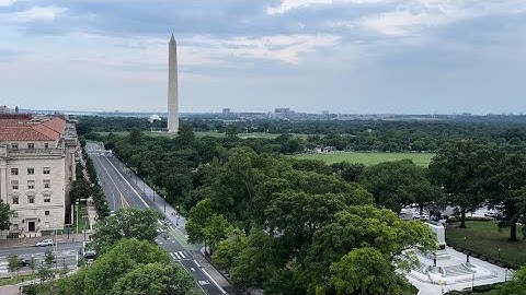 Stunning Rooftop Panoramic Views of Washington DC at Vue DC, Hotel Washington