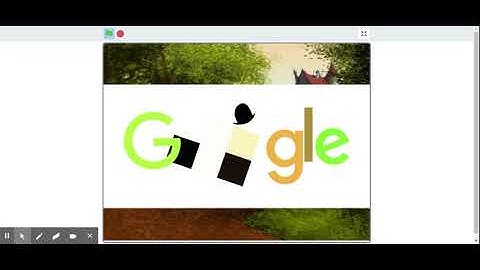 Creating a Google Logo using Scratch Student Video