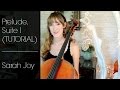 Bach Prelude, Suite I | How To Music | Sarah Joy