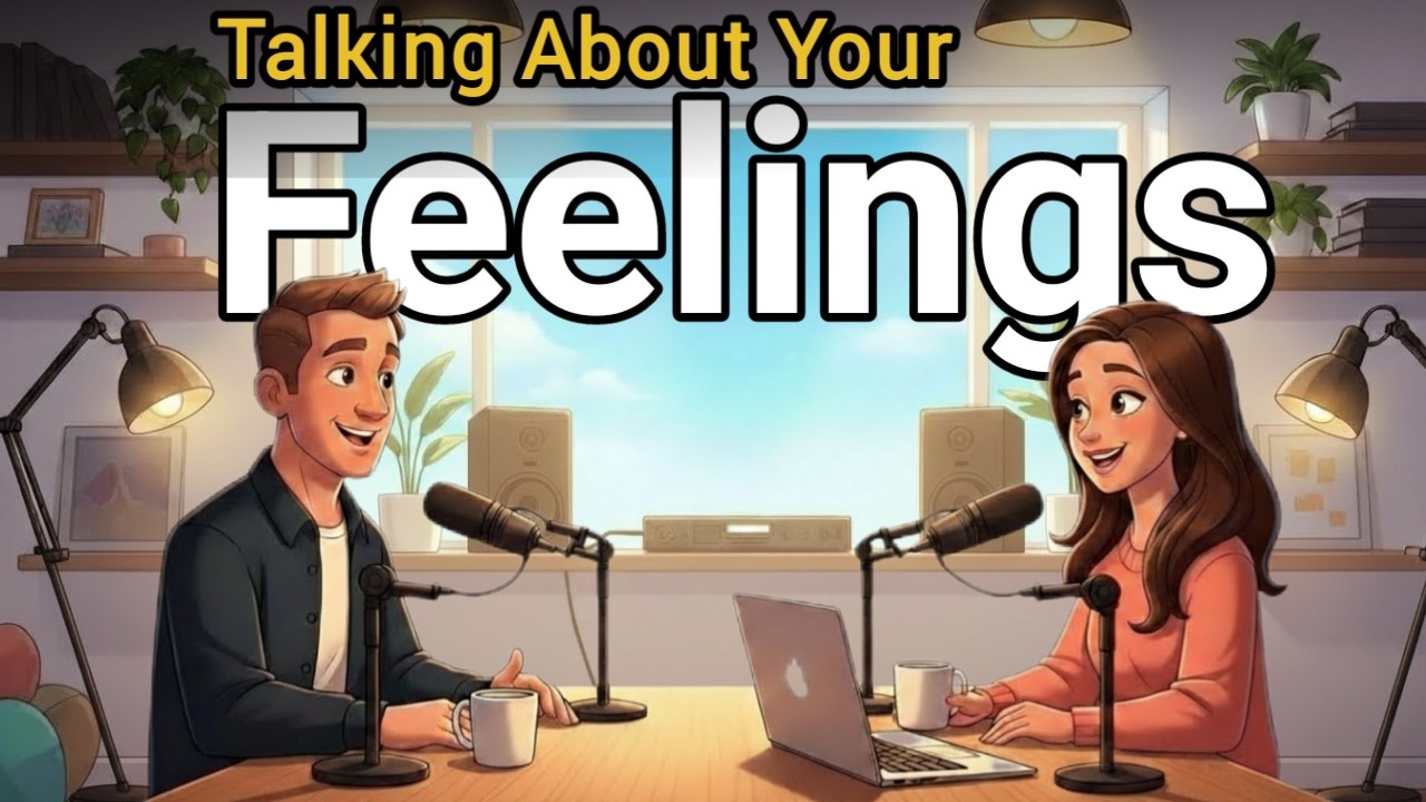 How to Talk About Your Feelings in English | Beginner English Conversation Practice Podcast
