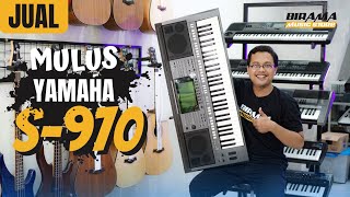 MULUS...!! YAMAHA PSR S970 | Memori sampling Besar | Spek Super Mantap