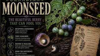 Canadian Moonseed: The berry that pretends to be a grape