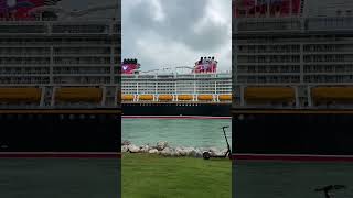 Disney Dream Blasting Horns 📣📣 #Cruiseship