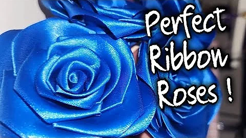 DIY: Making Forever Ribbon Roses 🌹