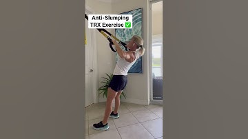 A must do for posture! TRX High Row! ❤️👏