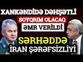 Yekun xəbərlər 17.06.2021 Ordu Xankəndinə GİRƏCƏK - ƏMR VERİLDİ, son xəbər