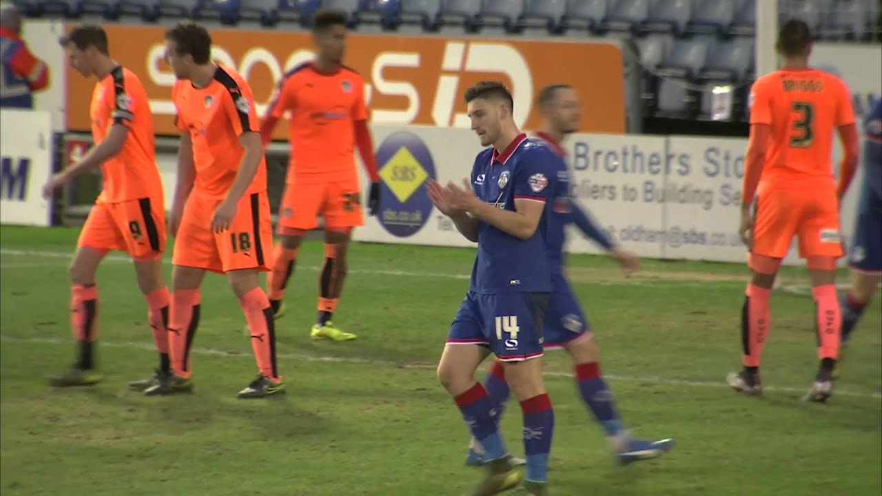 Oldham V Colchester YouTube