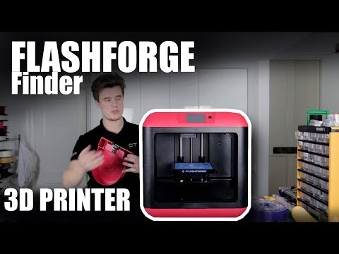 FlashForge Finder 3D Printer Review - The easiest cheapest 3D Printer (?)